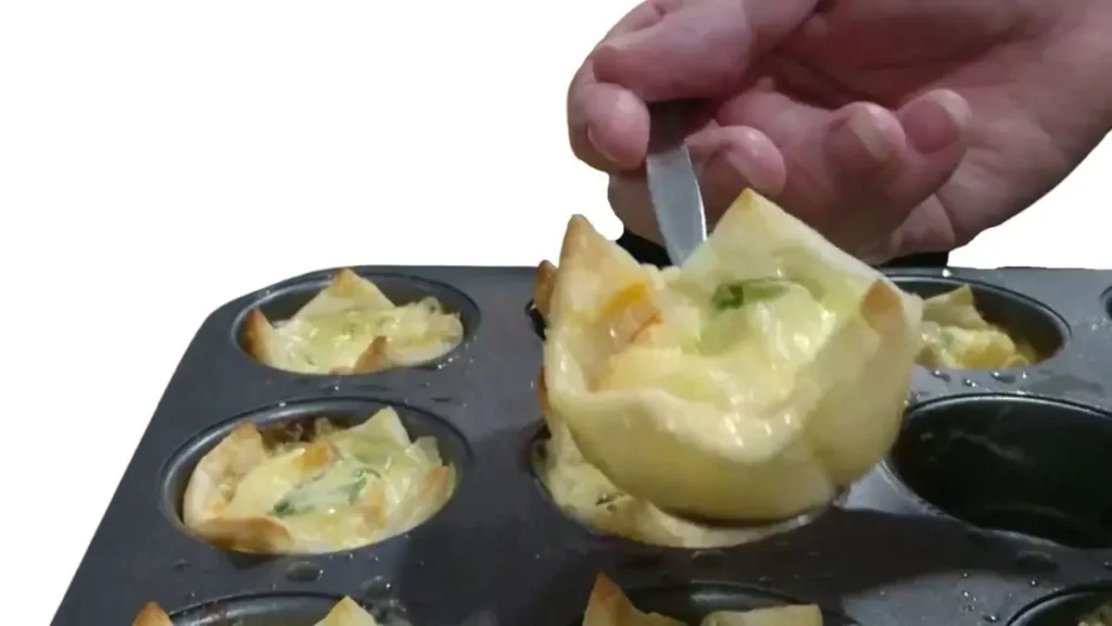 garlic prawn tart